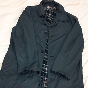 Long DNKY trench coat